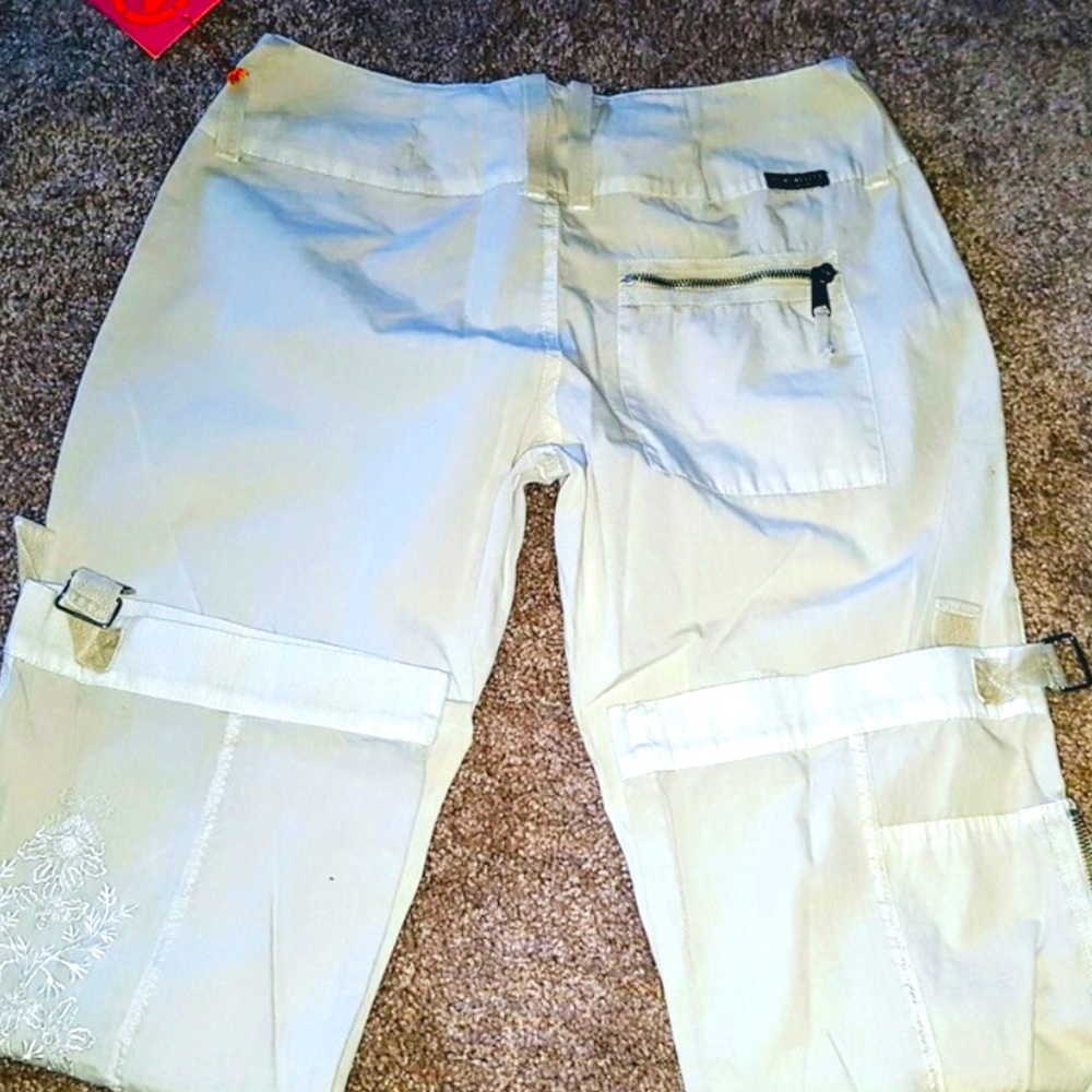 🔥🔥NWT🔥🔥CAVARICCI🔥ADJUSTABLE ANKLE CROPPED - Picture 12 of 15